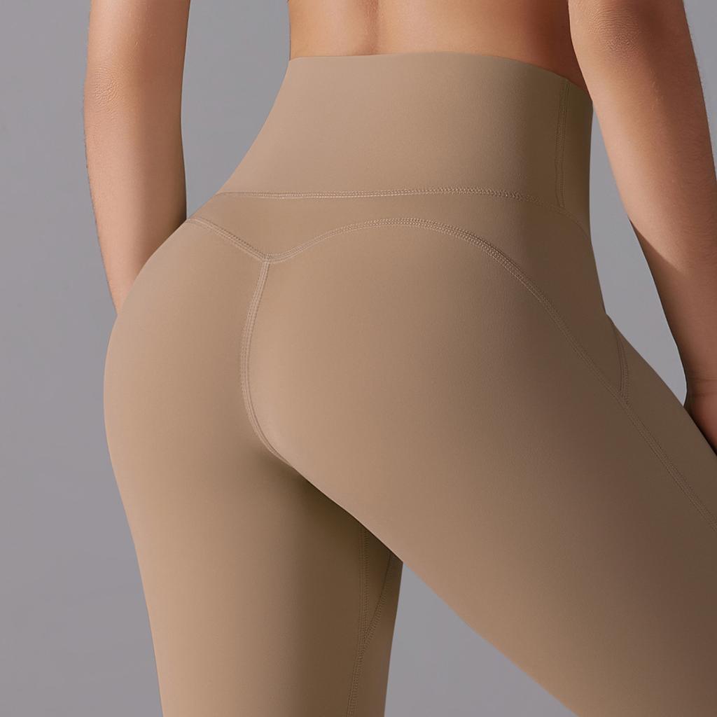 High Waisted, Hip Lifting, Naked Hot Pants, No Need To Wear Underwear, No Awkward Lines, Sports Pants, Running, Fitness, Yoga Pants For Women