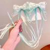Gradient Silk Yarn Bow Butterfly Hairpin for Kids – Fairytale Style