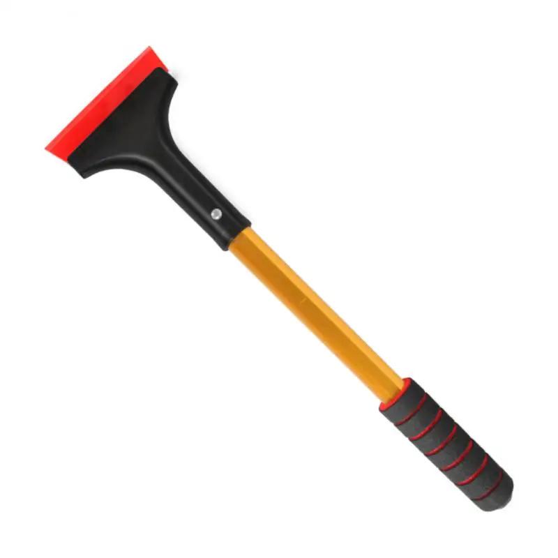 New Ergonomic 2-in-1 Ice Scraper Auto Snow Brush Car Snow Removal Brush Car Foam Grip Snow Removal Tool Vehicle Accessories