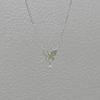 Korean Butterfly Water Drop Necklace for Women - Summer Clavicle Chain with Light Luxury Style