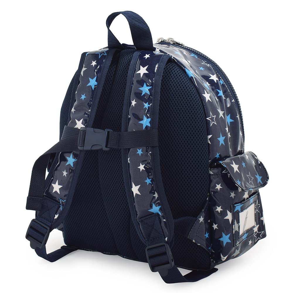 Colorful Candy Style Backpack for Boys, Lightweight, Perfect for School, Field Trips, and Kindergarten, Brilliant Star, Navy Blue, N0613900