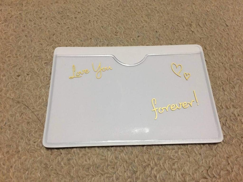 King Prince Fan Club Early Enrollment Bonus Membership Card Case &