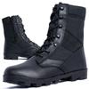 Leather Military Boots Outdoor Hiking Shoes Desert Workwear Training
