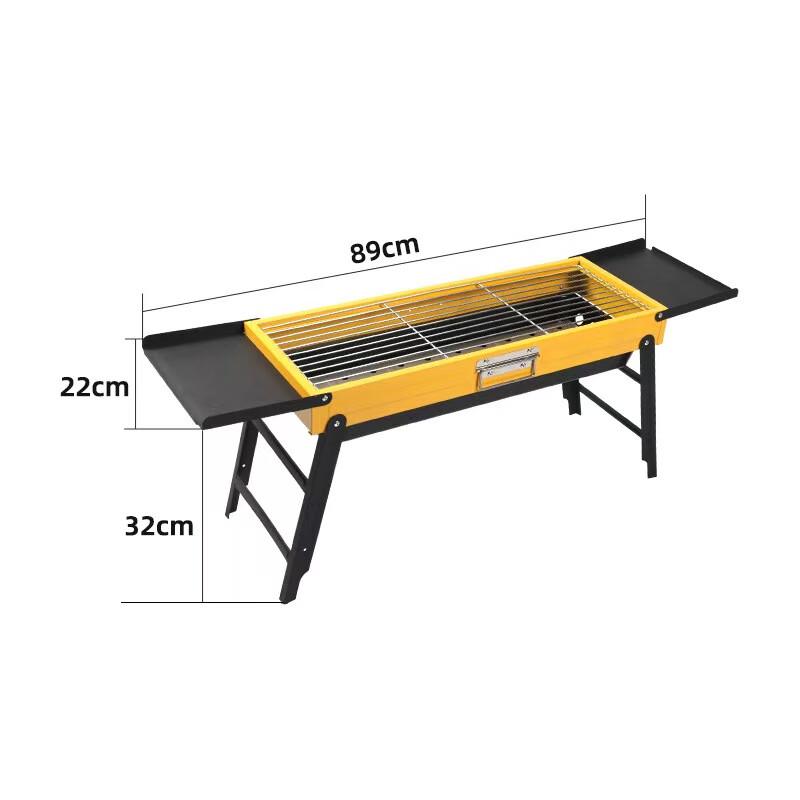 ZHI SHI Portable Folding Charcoal BBQ Grill