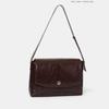 New Autumn Winter Vintage Korean Version Trendy Flap Commuter Crossbody Women's Bag Commuter Crossbody Simple Messenger Bag