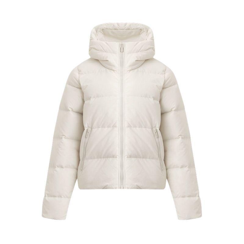 Under Armour Warm Loose Fit Hooded Long Sleeve Down Jacket Women outerwear 1378861-110 M