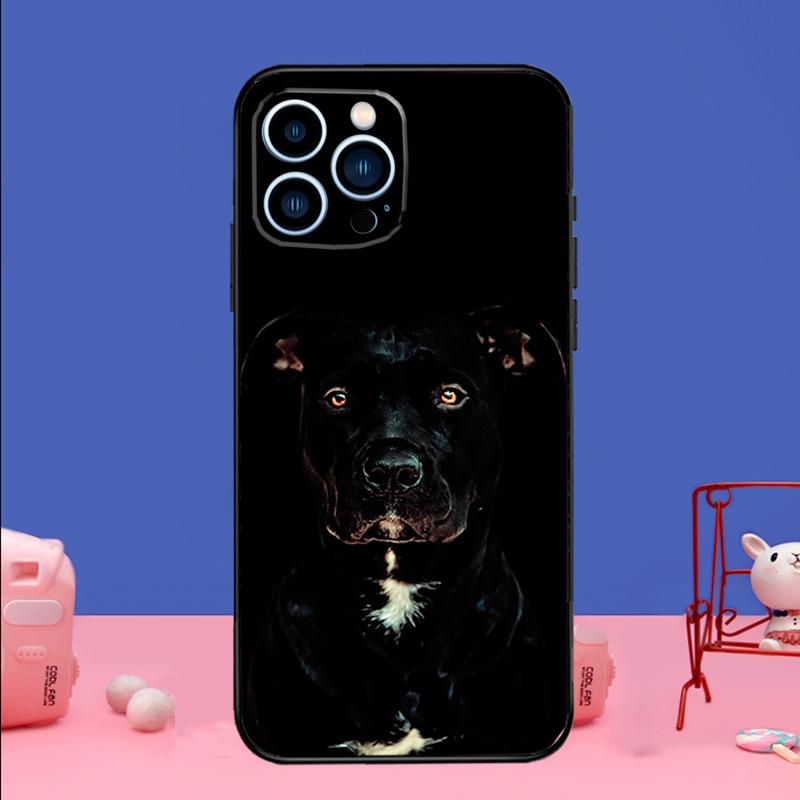 Pit Bull Lovely Dog Pitbull Phone Case For iPhone 16 15 14 13 12 11 17 Pro Max Plus 12 13 mini 16e 17 Air Bumper Cover