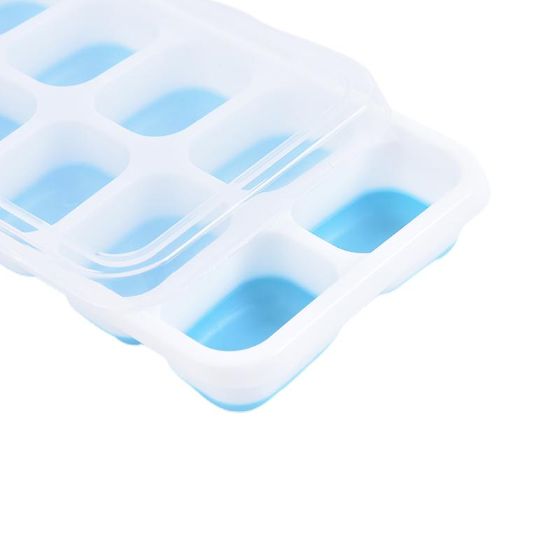 Silikonová forma na ledové kostky Formičky na led Želé Forma Podnosy s víkem na Whisky Koktejl