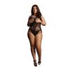 Le Desir - Plus Size Bodysuit with Side Masks