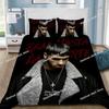 Anuel AA Real Hasta La Muerte Duvet Cover Pillowcase Bedding Set Boy Girl Bedroom Decoration Children Single Double Large Size