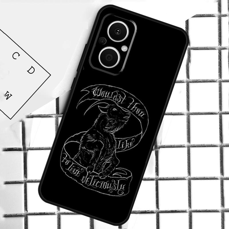 Devil Satan For OPPO Reno 13F 12F 14F 11F 10 11 12 13 14 Pro 8T 7 8 Lite OPPO Find X9 X8 X6 X5 Pro Case