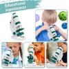 Portable Microscope for Kids STEM Science Toys Microscope Explorer Set Double Zoom Handheld Microscope with Mobile Phone Holder