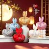 Mid-Autumn Festival Mugwort Scented Sachet: Embroidered Dragon Boat Pouch & Cute Rabbit Coin Purse