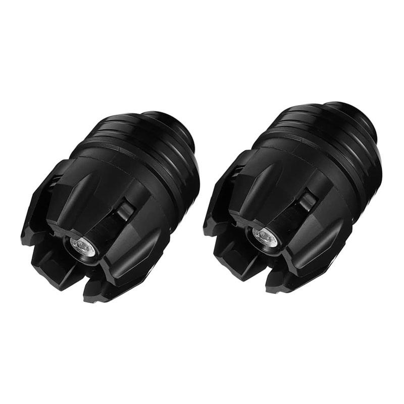 

1Pair Universal Motorcycle Accessories Anti Collision CNC Front Fork Cup Modified For Motorbike Anti-Fall Bumpers чёрный