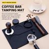 Heat Resistant Espresso Tamping Mat Barista Tamping Station Barista Accessories Tool