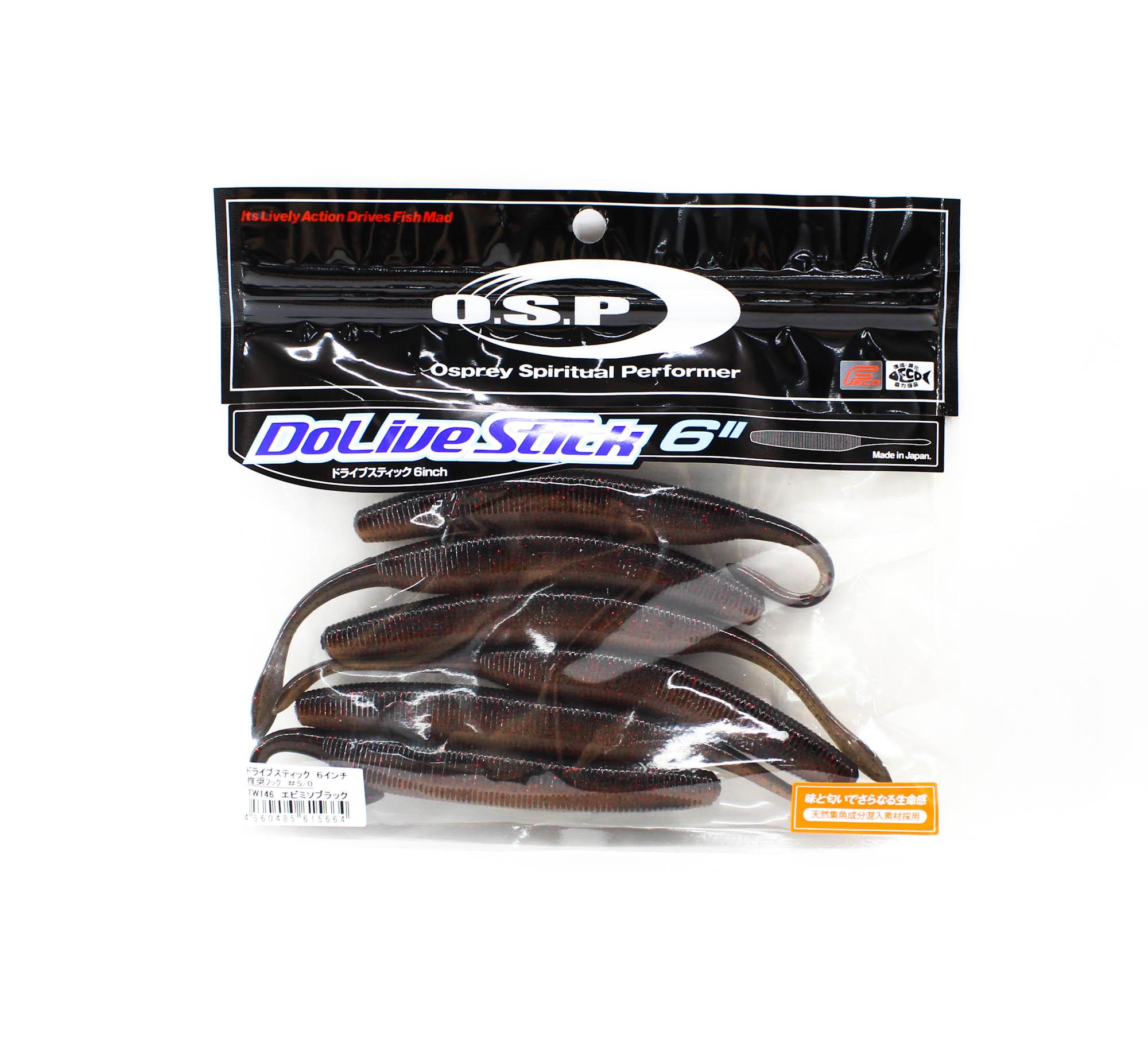 

Мягкая приманка OSP Dolive Stick 6 дюймов TW-146 (5664)