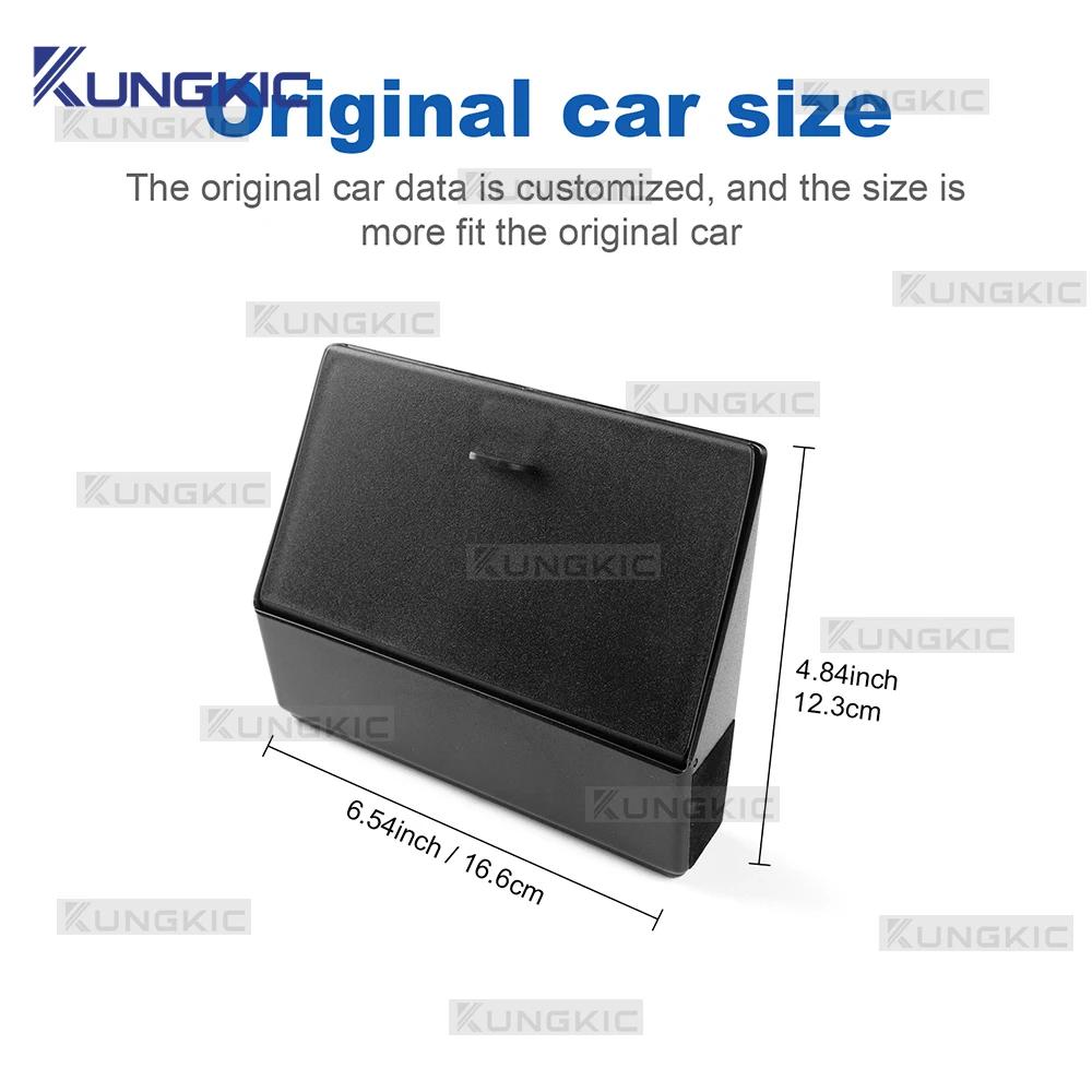 Car Armrest Box Hidden Storage Box For Subaru Forester 2025 2026 Center Console Tidying Storage Case Auto Interior Accessories
