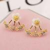 SUMENG 2025 Luxury Women Stud Earrings with Daisy Design for Delicate Flower Lovers, Couple Gifts