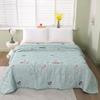 Summer Rabbit Flower Bear Print Air Conditioner Quilt With Gift Box Bedroom For