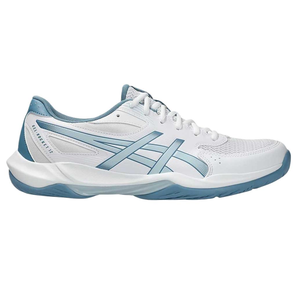 Asics Gel-Rocket 12 Round Toe Lace-Up Thick Sole Breathable Support Low-Top Volleyball Shoes Men sneakers 1071A115-103