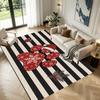 Christmas Pattern Square Area Rug Comfort Indoor Floor Carpet For Home Holiday Gift