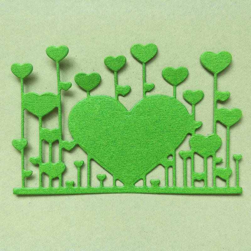 Heart Metal Cutting Dies Stencil Scrapbooking Photo Album Card Paper Embossing Craft DIY
