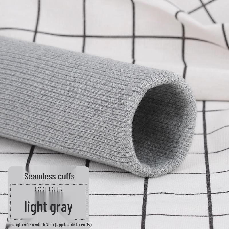 Children's Ribbed Elastic Band Sweatpants with Knitted Cuffs