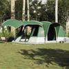 VidaXL Tunnel Camping Tent 5 Person Green Waterproof 4009425