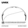 Uvex Unisex Adult O91282954066853001973 Pheos Nxt Planet Anti-Fog Safety Glasses One Size Fits Most AnthraciteJade Transparent, AnthraciteJade,