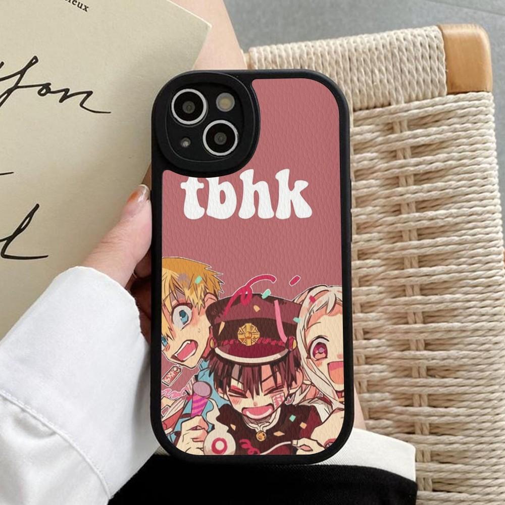 T-Toilet-bound H-Hanako-kun Phone Case Hard Leather For IPhone 16 15 14 13 12 Mini 11 14 Pro Max Xs X Xr 7 8 Plus Fundas