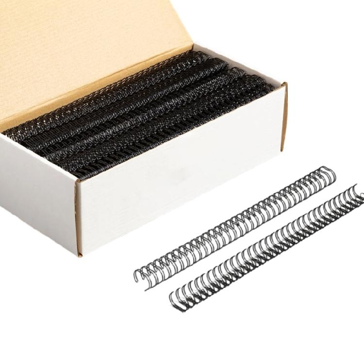 

100Pcs Adjustable Multi Hole Metal Binding Coils Mutifunctional Document Binding Rings for School Office Business Report