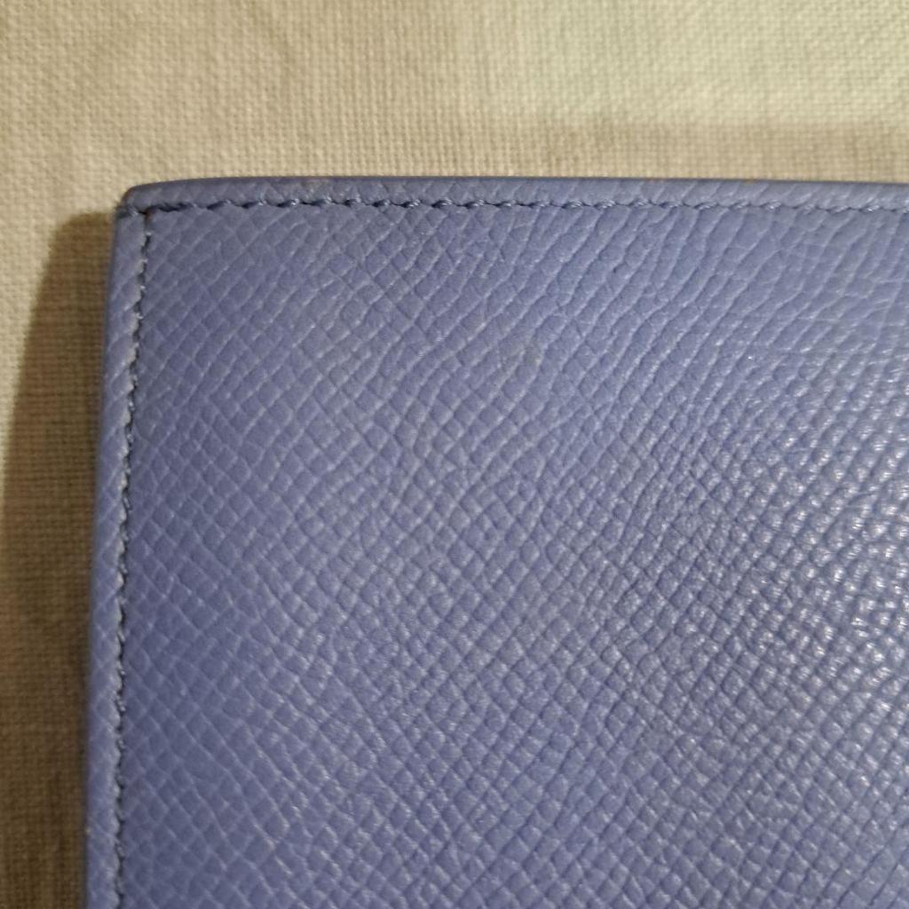 Used CELINE Bi-fold wallet blue