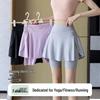 Falda de Yoga Barbie con Pantalones Cortos Deportivos Integrados para Ciclismo y Tenis