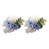 2Pieces Elegant Wrist Flowers for Bridesmaid and Party Decorations Wedding Decoration Gifts
