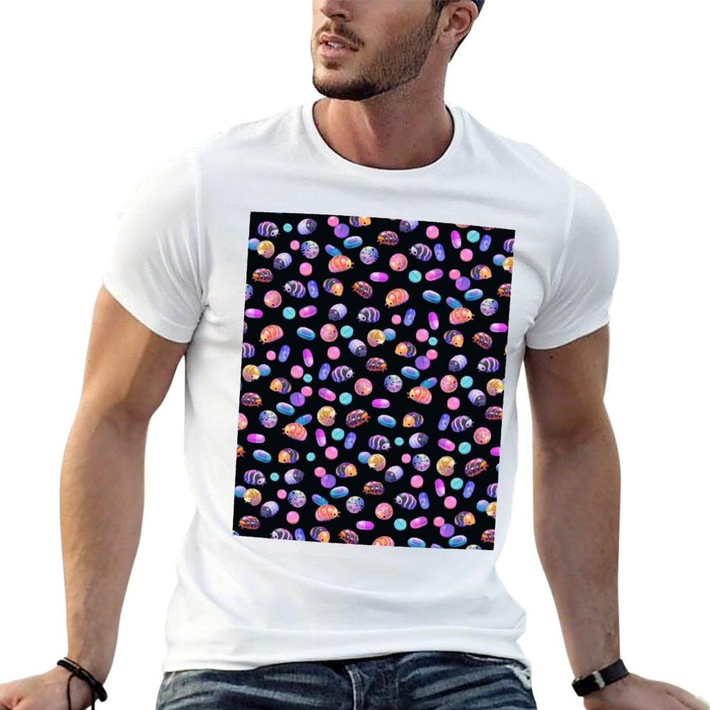 Pill Bugs Dark Tshirt T Shirts With Prints T Shirts Cotton 100 T Shirts For Unisex Slim Fit Tshirt