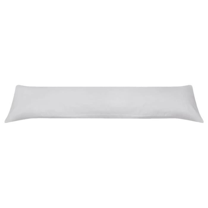 VidaXL Oreiller de corps 40 x 145 cm Gris
