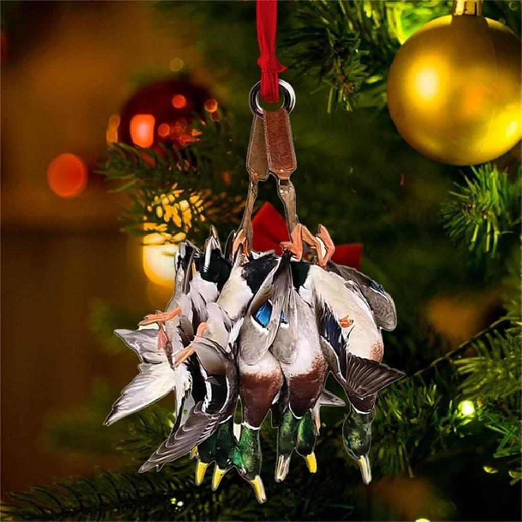 Duck Hunting Ornament Christmas Tree Decorations Duck Hunting Christmas Ornament Duck Hunting Ornaments for Tree
