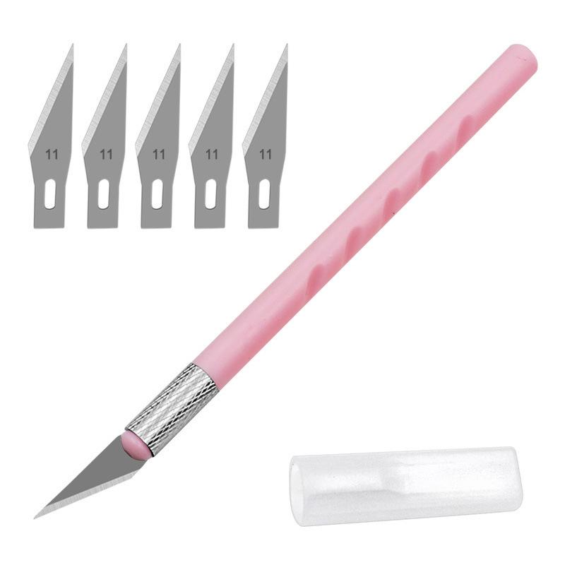 Model Craft Knife Set: Precision Carving, Trimming & Engraving Tools for Plastic, Paper & Films