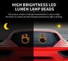 1pc Car Finger Light with Remote, Road Rage Signs Middle Finger Gesture Light,Auto Amber Middle Finger Warning Brake Light