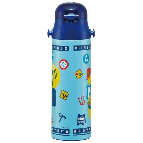 Skater Children's Stainless Steel Water Bottle Direct Drinking 580ml Tomica 24 Child-Friendly Lightweight Boy Cool Water Bottle Sports Bottle Cool Kid