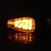 evomosa Turn Signal Lamp, Turn Light, LED, Motorcycle, Double-sided Luminous, Universal, Front and Back,