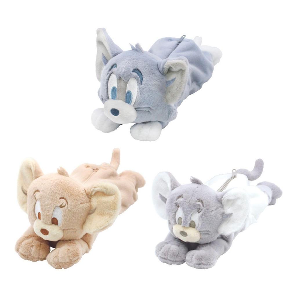 Factory Tom and Jerry Plush Pen Pouch Dusty H100 X W133 X D273mm T's - Color/Tuffy - Approx. - TJ-5543991DF