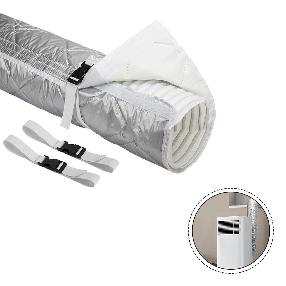 Portable Air Conditioner Hose Cover AC Insulation Hose Cover Exhaust Pipe Cover 58.7in * 23in Air Conditioning Hose Cover Tools