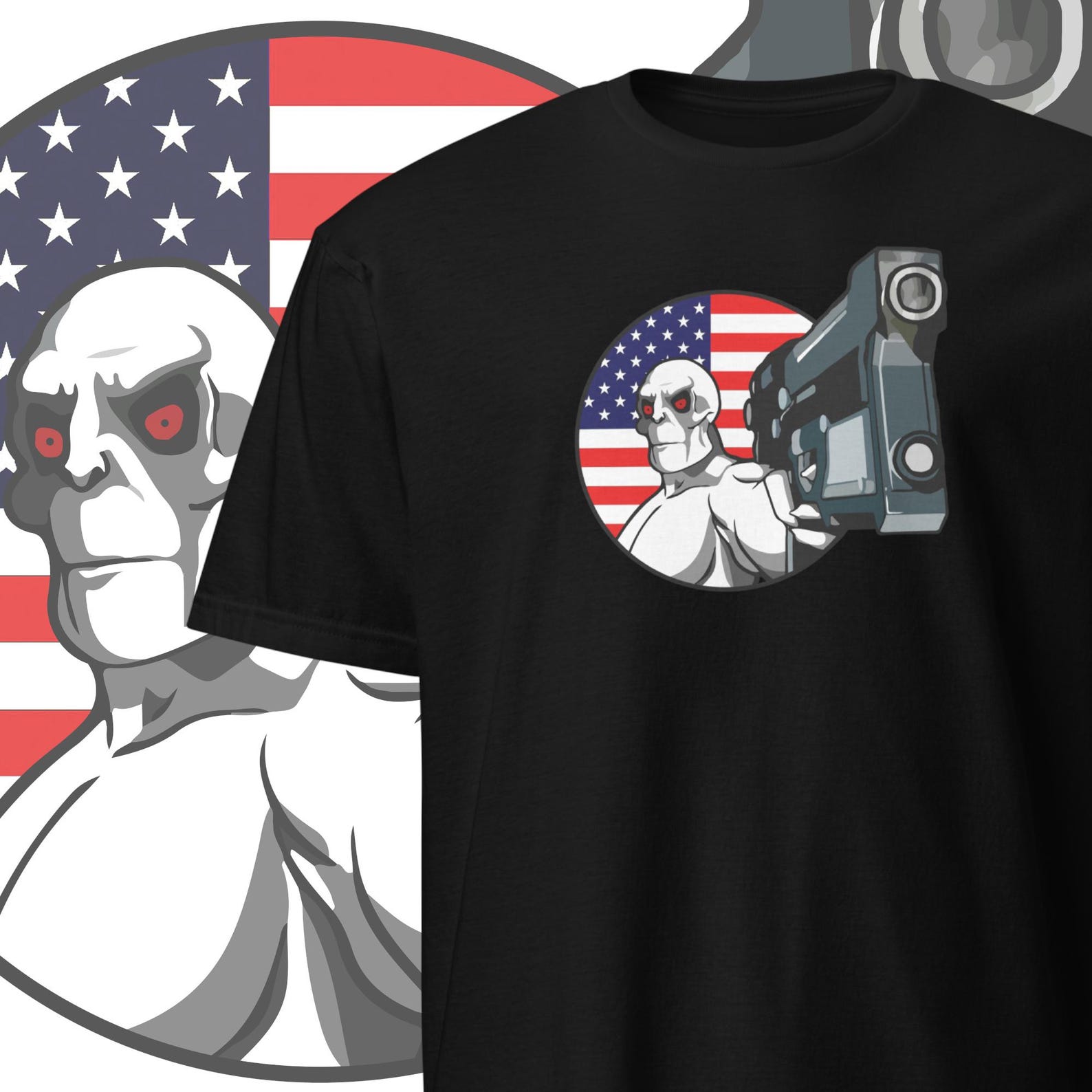 Frisky Dingo T shirt Vintage Cartoon Clothing S