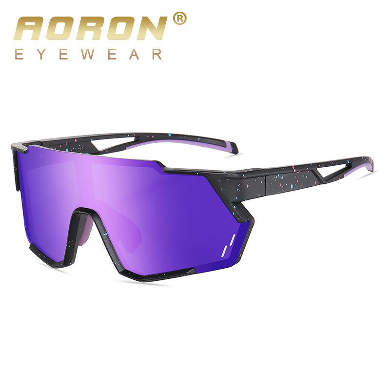 

AORON Outdoor Polarized Sunglasses Fashion Windproof Sports Driving Cycling Glasses for Men Women Skiing Goggles