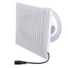 8W Solar Panel Operated 4 Inch Ventilation Fan For Outdoor Shed Pet House Air Quiet Motor