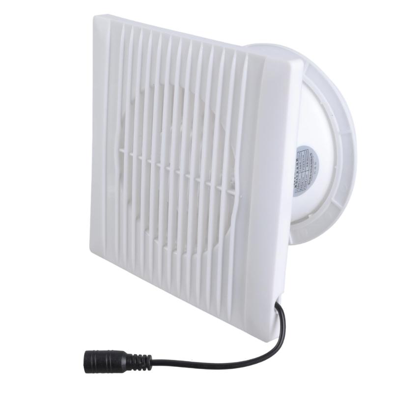 8W Solar Panel Operated 4 Inch Ventilation Fan For Outdoor Shed Pet House Air Quiet Motor
