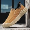 Classic Outdoor Hiking Men's Sneakers Trekking Shoes Slip-On Loafers Non-Slip Hard Grip Trail Walking Camping Casual Men Shoes