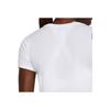 Under Armour Solid Color Brand Logo Round Neck Casual Pullover Short Sleeve T-Shirt Women T-Shirt White 1382434-100
