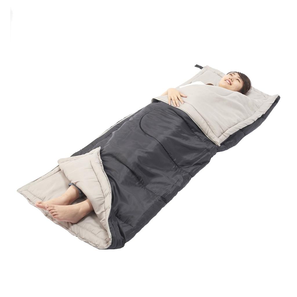 CAPTAIN STAG Forno Envelope Sleeping Bag 800 (Dark Navy) M-3473